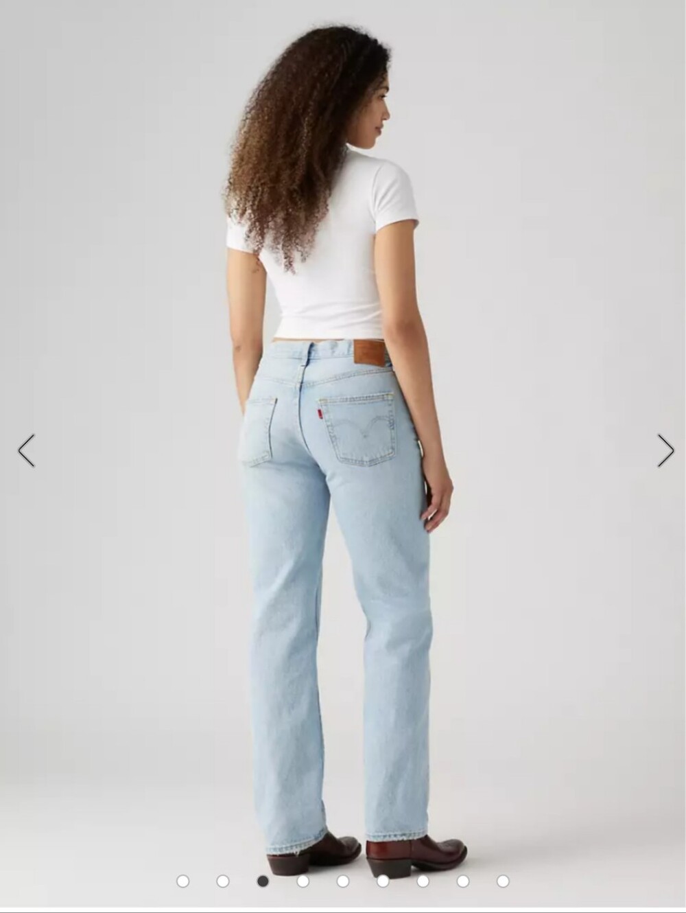 Levi’s 501 ’90s Ever Afternoon Light Wash Straight Leg Button Fly Jeans 29x30 - Picture 3 of 11